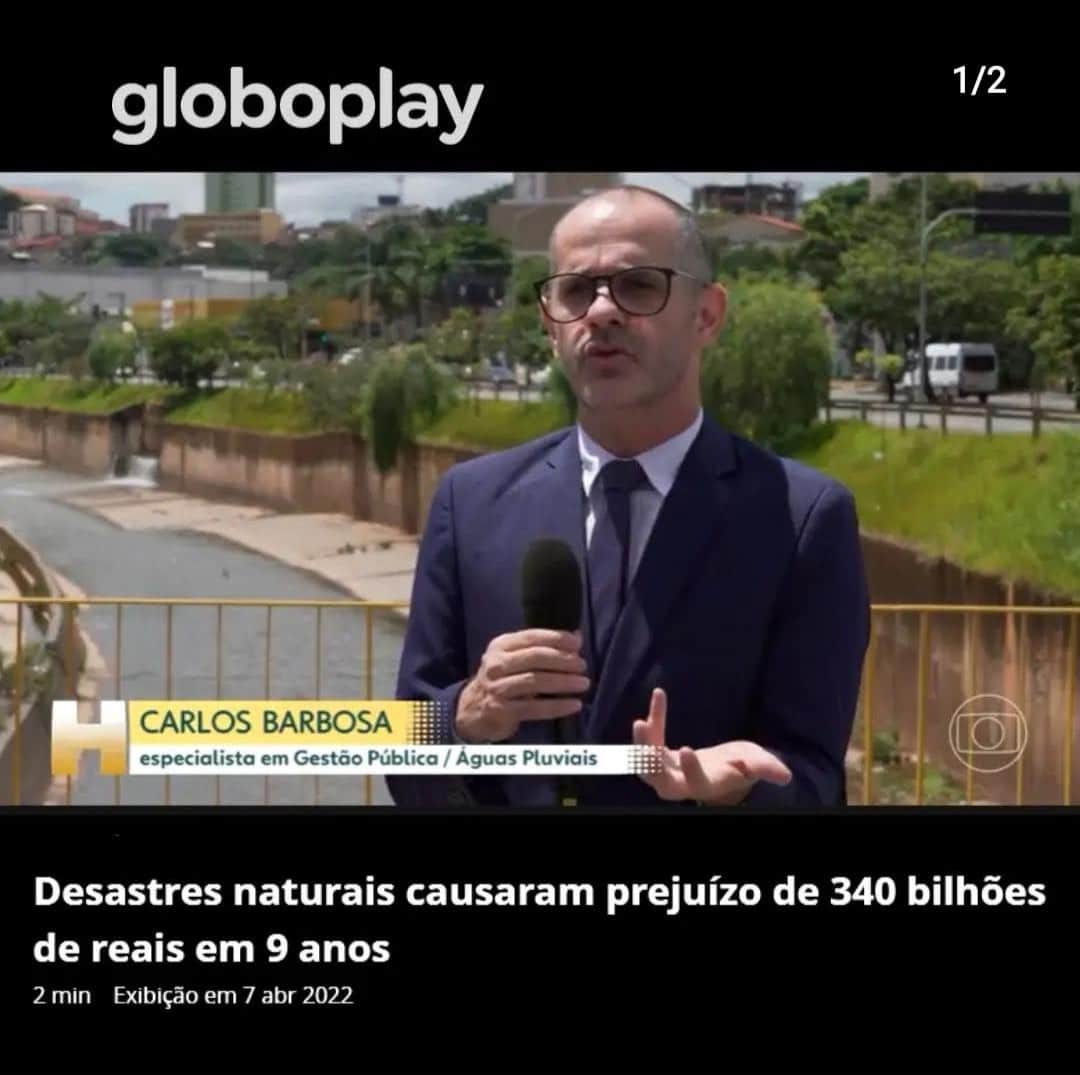 coordenador PRIME, Dr. Carlos Barbosa, participa da matéria especial da TV GLOBO sobre gestão de riscos nas cidades.